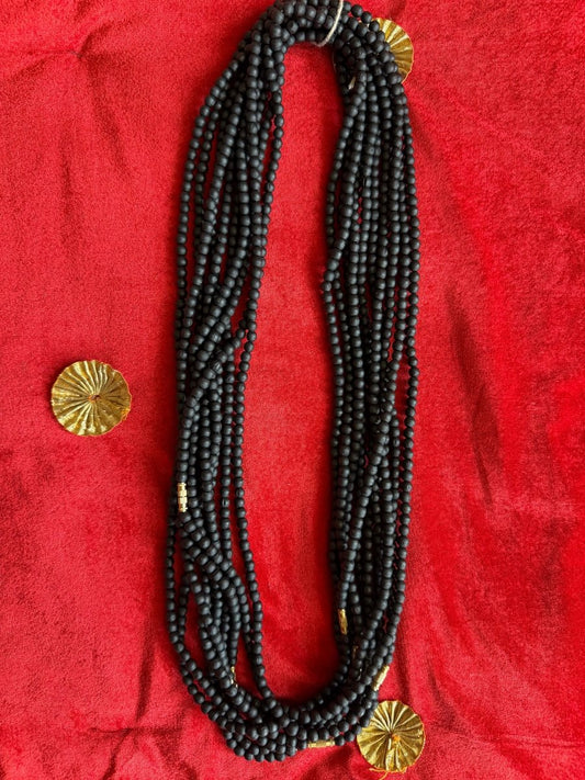 Premium Pure Tulsi Desi Ghee Wali 2 Round Kanthi Mala - Shri Hit Sakhi