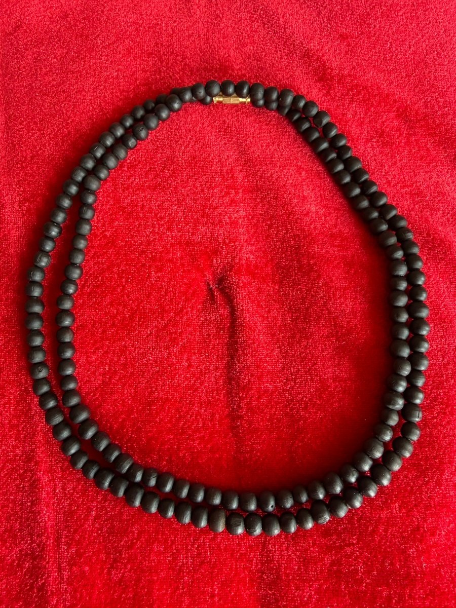 Premium Pure Tulsi Desi Ghee Wali 2 Round Kanthi Mala - Shri Hit Sakhi
