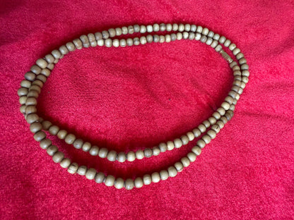 Premium Pure Tulsi Desi Ghee wali 2 Round Kanthi Mala Brown