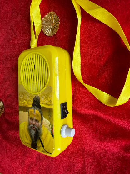 Rechargeable Mantra Speaker in Gurudev’s Voice