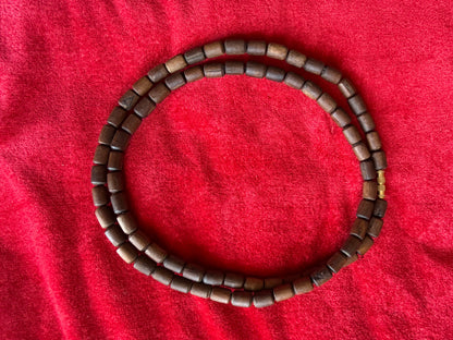 Premium Desi Ghee wali 2 round Tulsi Kanthi Mala Brown