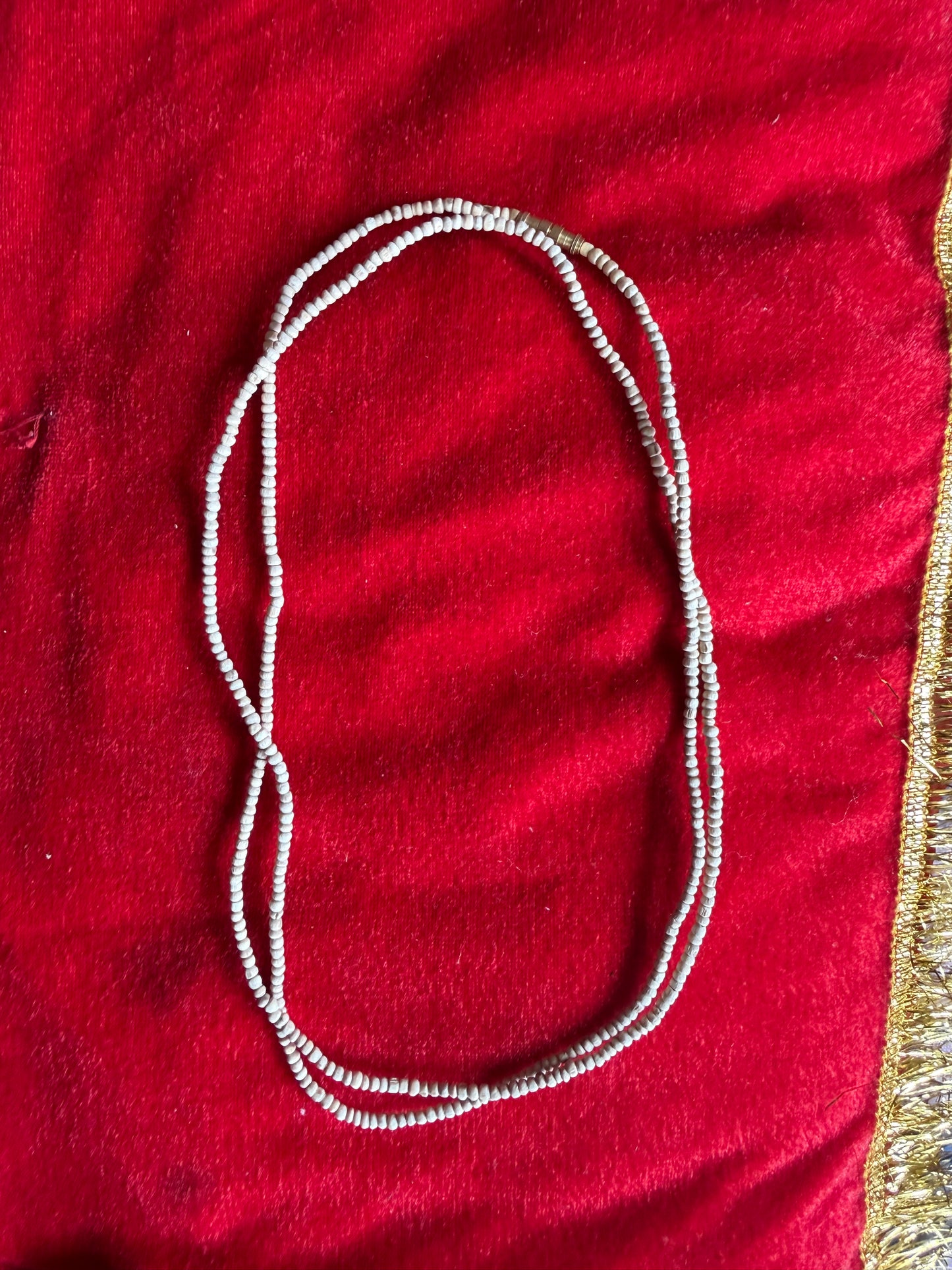 Sabse Patli Premium Pure Tulsi Kanthi Mala Smallest (2 Round)