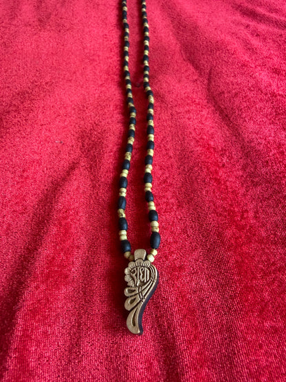 Desi Ghee Premium Tulsi Kanthi Mala With Beautiful Pendants