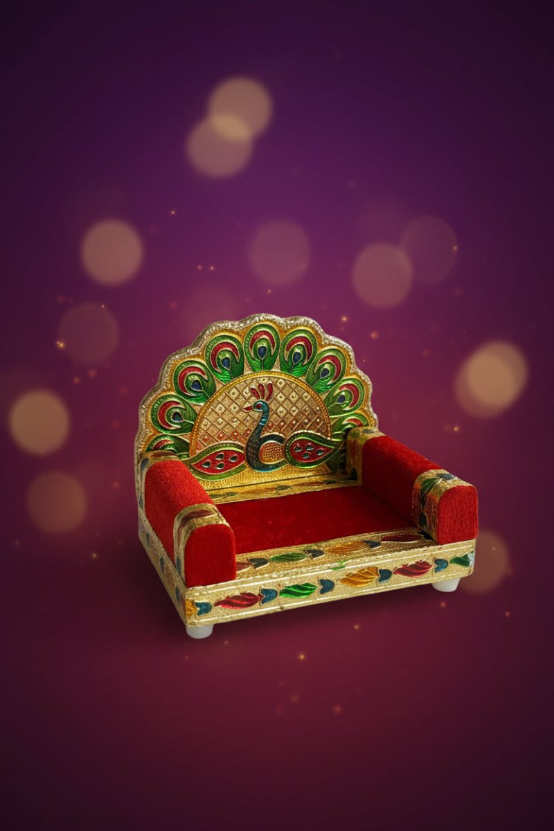 Beautiful Singhasan - Shri Hit Sakhi
