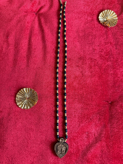 Desi Ghee Premium Tulsi Kanthi Mala With Beautiful Pendants - Shri Hit Sakhi