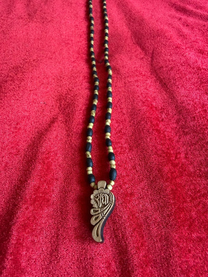 Desi Ghee Premium Tulsi Kanthi Mala With Beautiful Pendants - Shri Hit Sakhi