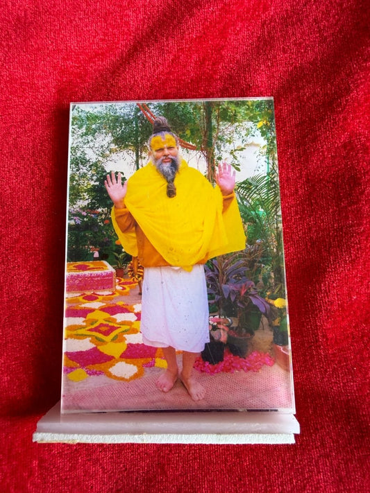 Gurudev Car Dashboard Photo Stand - Shri Hit Sakhi