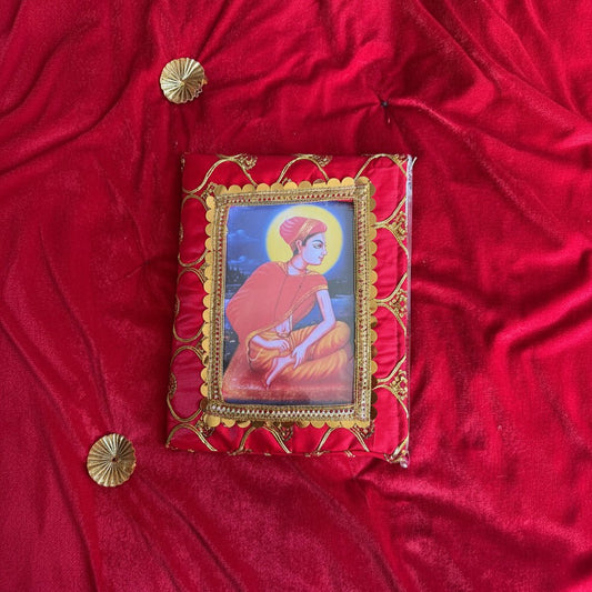 Harivansh Mahaprabhu Chavi with 1 Poshakh (without Frame) - Shri Hit Sakhi