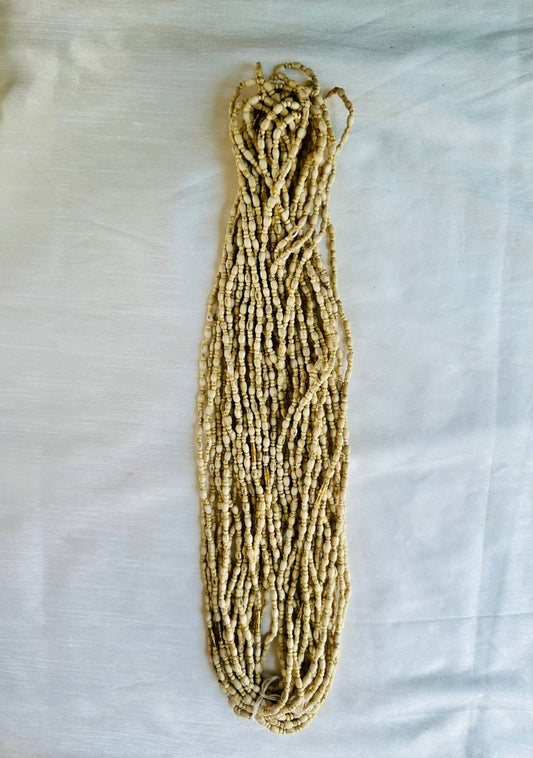 (Mridangam Shape) Premium Pure Tulsi Kanthi Mala 2 Round - Shri Hit Sakhi