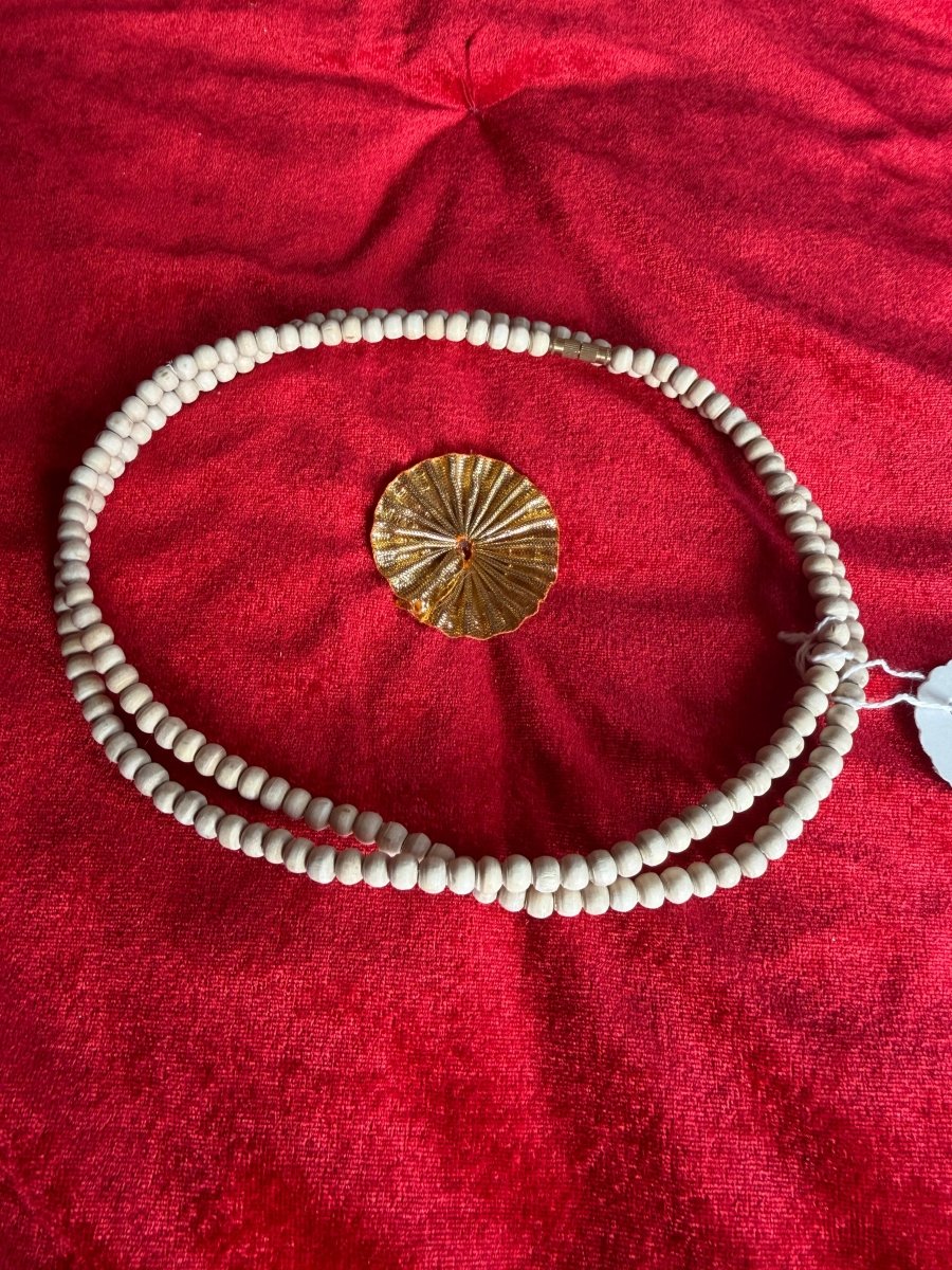 Premium 2 Round Tulsi Kanthi Mala (Big Round Shape Moti ) - Shri Hit Sakhi
