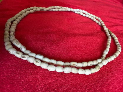 Premium Mridangam 2 Round Pure Tulsi Kanthi Mala - Shri Hit Sakhi