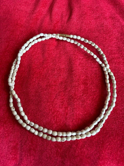 Premium Mridangam 2 Round Pure Tulsi Kanthi Mala - Shri Hit Sakhi