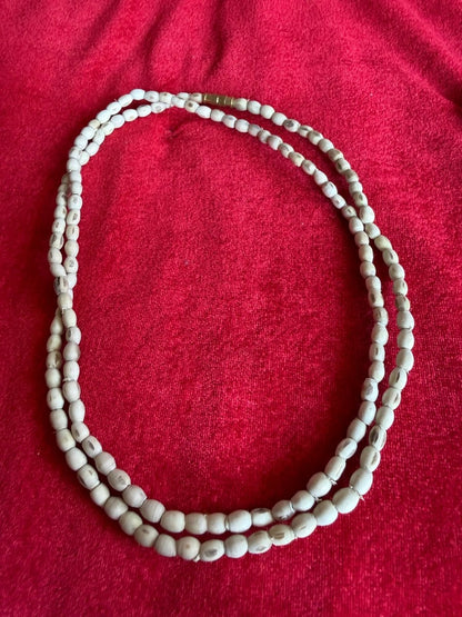 Premium Mridangam 2 Round Pure Tulsi Kanthi Mala - Shri Hit Sakhi