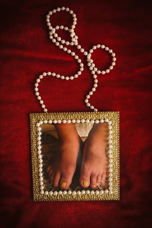Pyare Gurudev Charan Shringar Mala | Wall Hanging - Shri Hit Sakhi