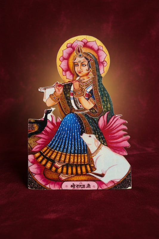 Pyari Shree ji Cutout Photo Stand - Shri Hit Sakhi