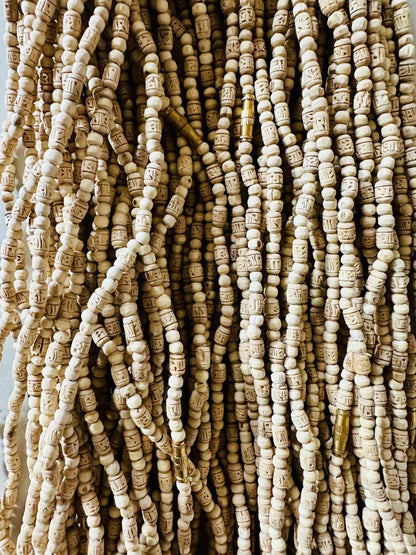 Radha Nam Premium Pure Tulsi Kanthi Mala 2 Round - Shri Hit Sakhi