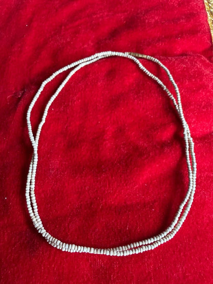 Sabse Patli Premium Pure Tulsi Kanthi Mala Smallest (2 Round) - Shri Hit Sakhi