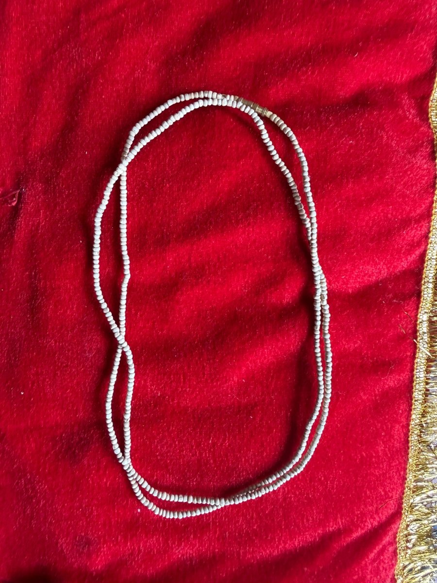 Sabse Patli Premium Pure Tulsi Kanthi Mala Smallest (2 Round) - Shri Hit Sakhi